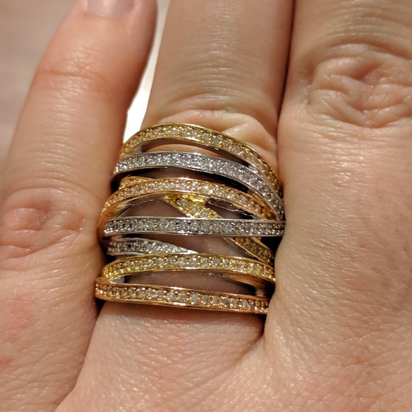 henri bendel Jewelry - Henri Bendel Tricolor Ring henri bendel Jewelry - Henri Bendel Tricolor Ring